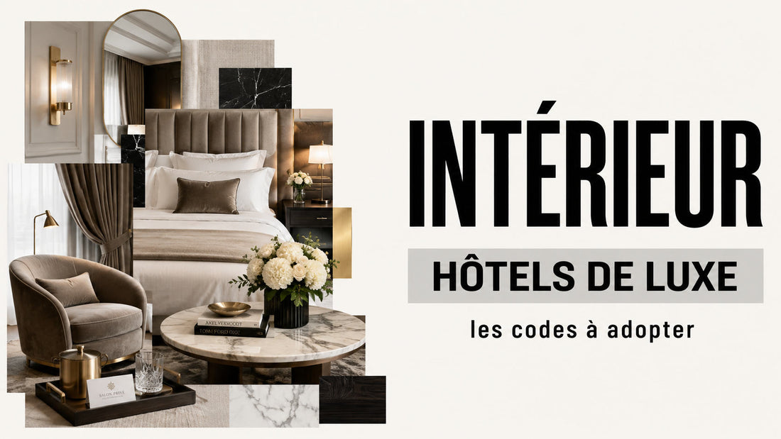 Les codes d'un intérieur inspiré des hôtels de luxe