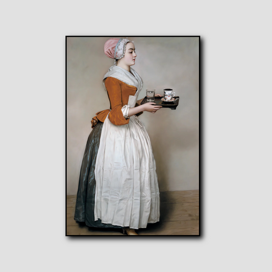 La belle chocolatière - Jean-Étienne Liotard