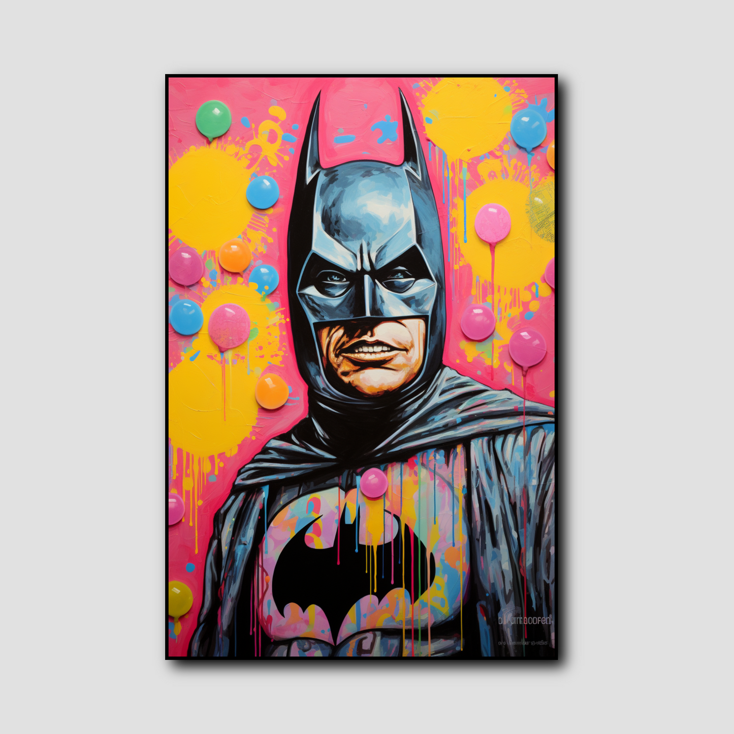 Tableau Batman Pop Art