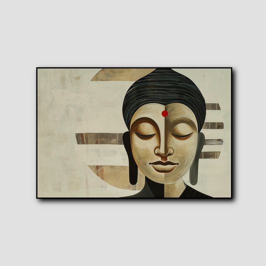 Tableau Bouddha Moderne