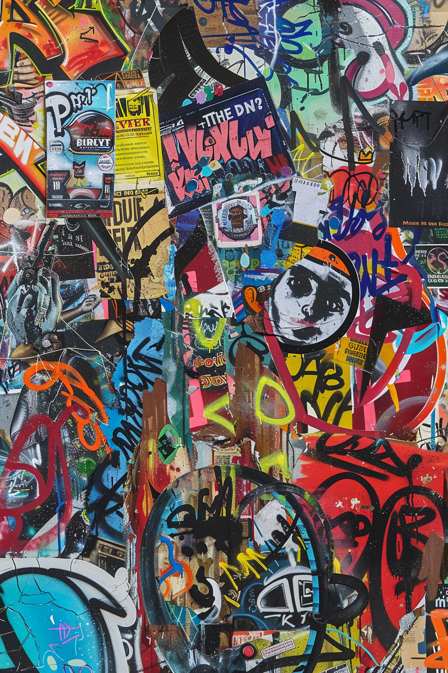 Tableau Street Art Collage