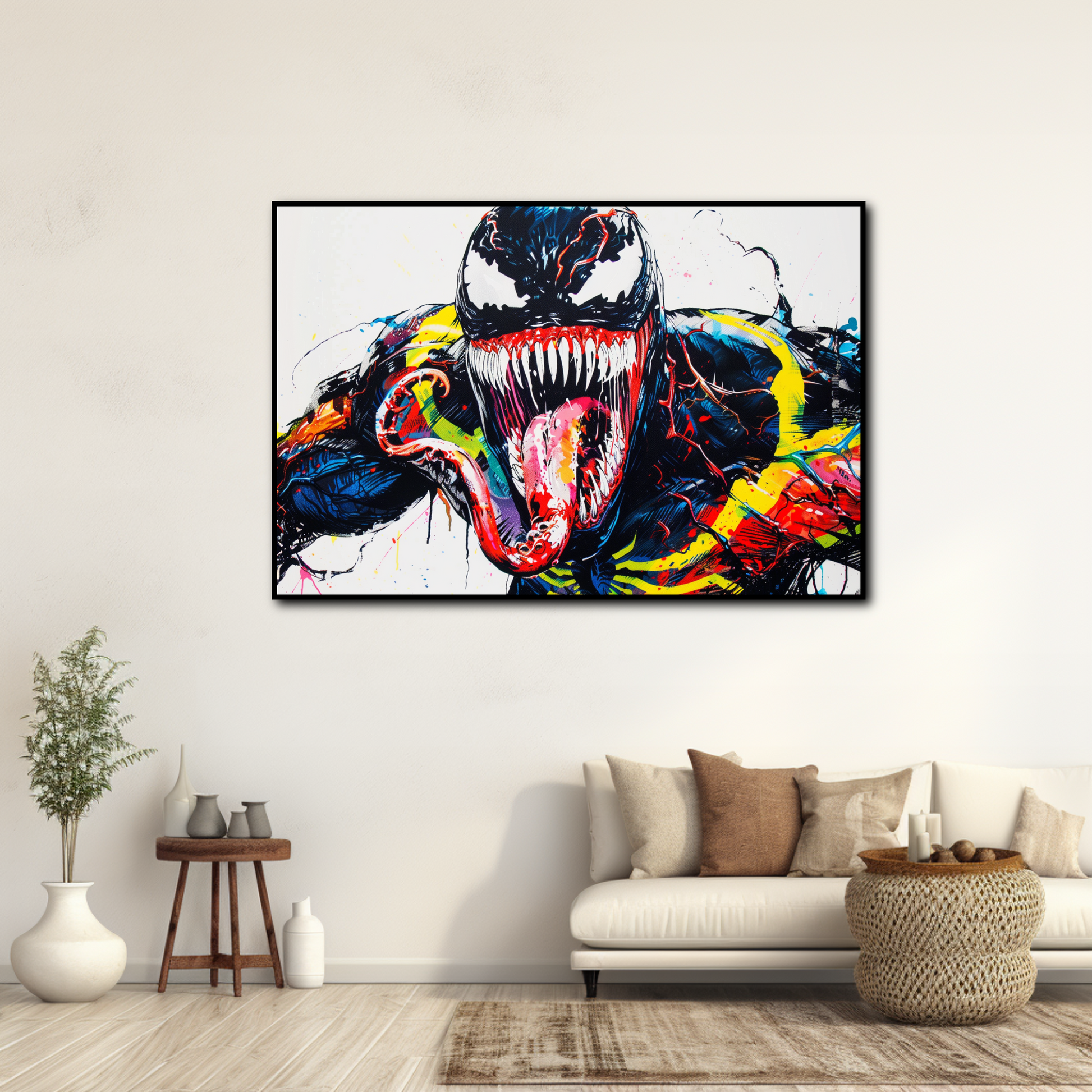 Tableau déco Venom Pop Art Marvel