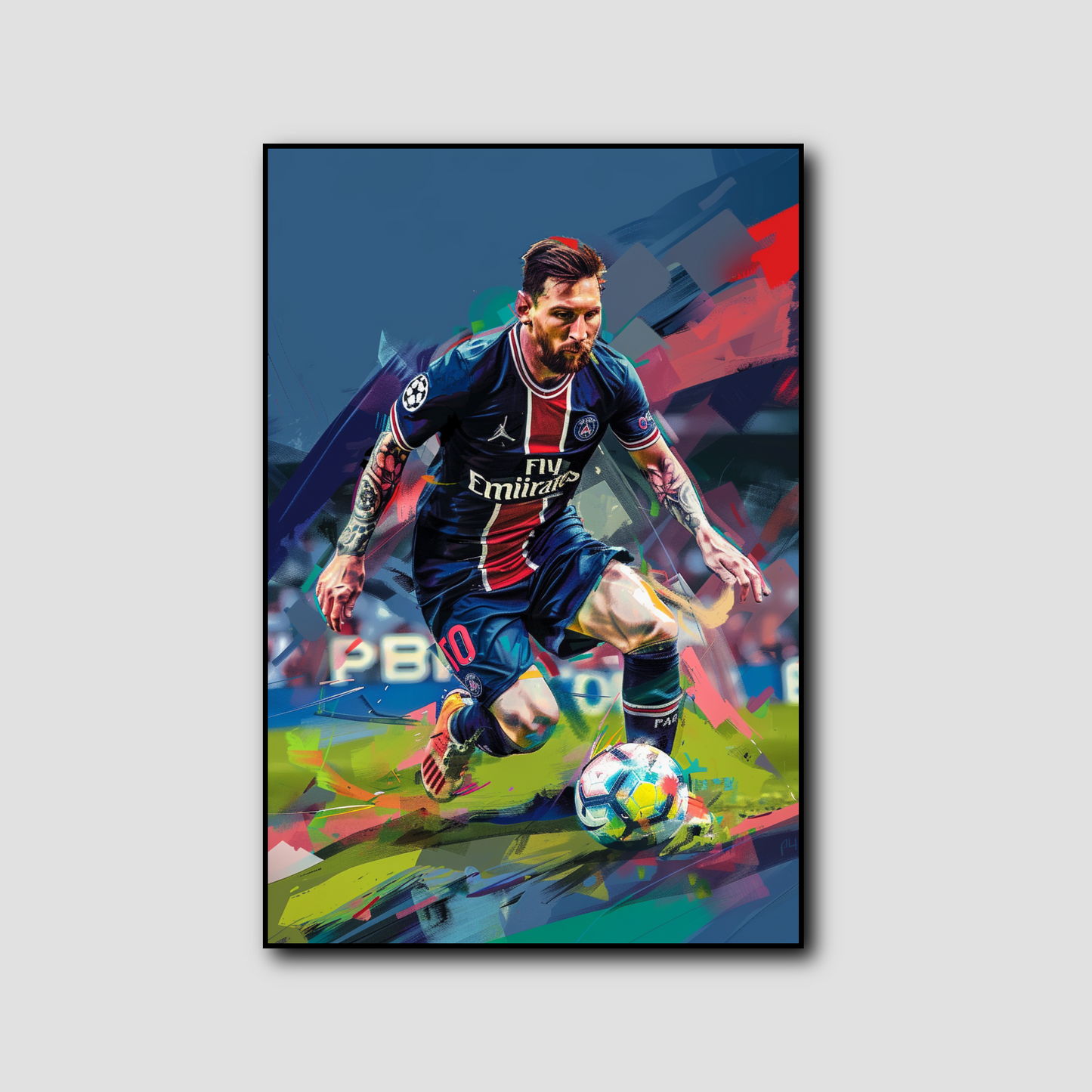 Tableau Lionel Messi PSG