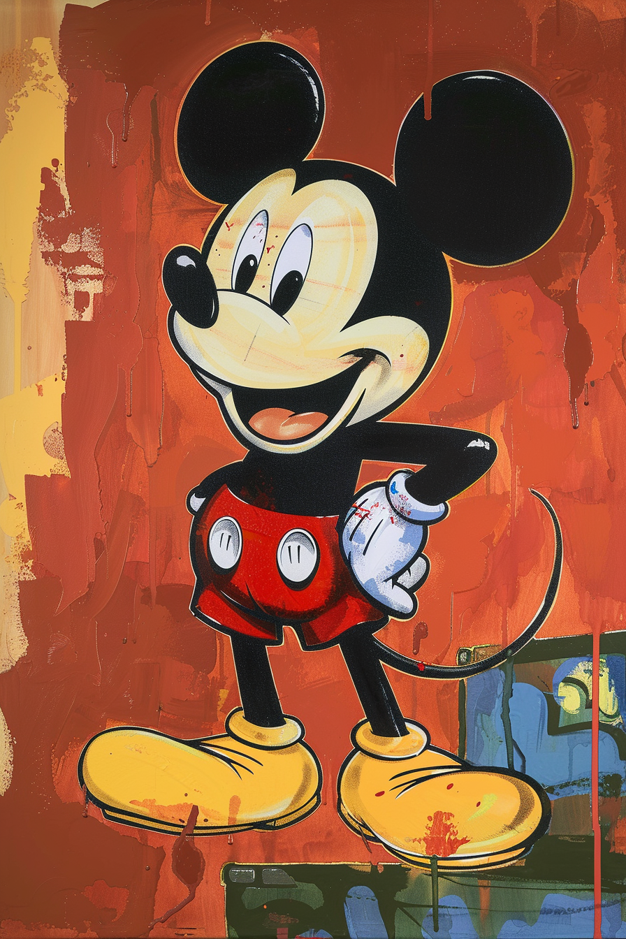 Tableau Disney Mickey Original