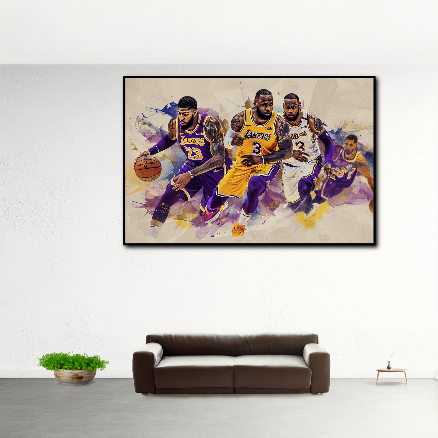 Tableau Los Angeles Lakers