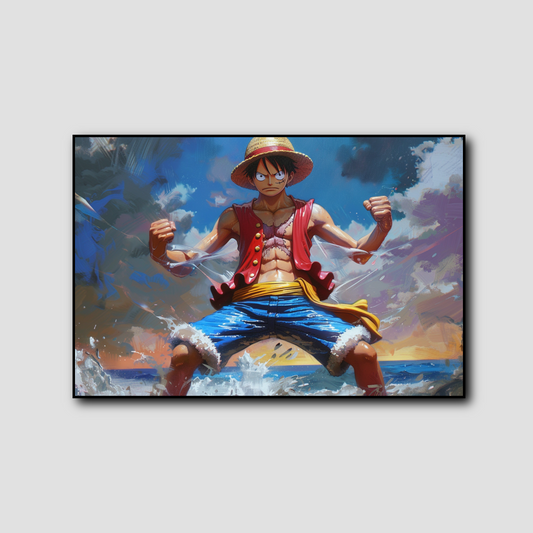 Tableau One Piece Luffy Légendaire