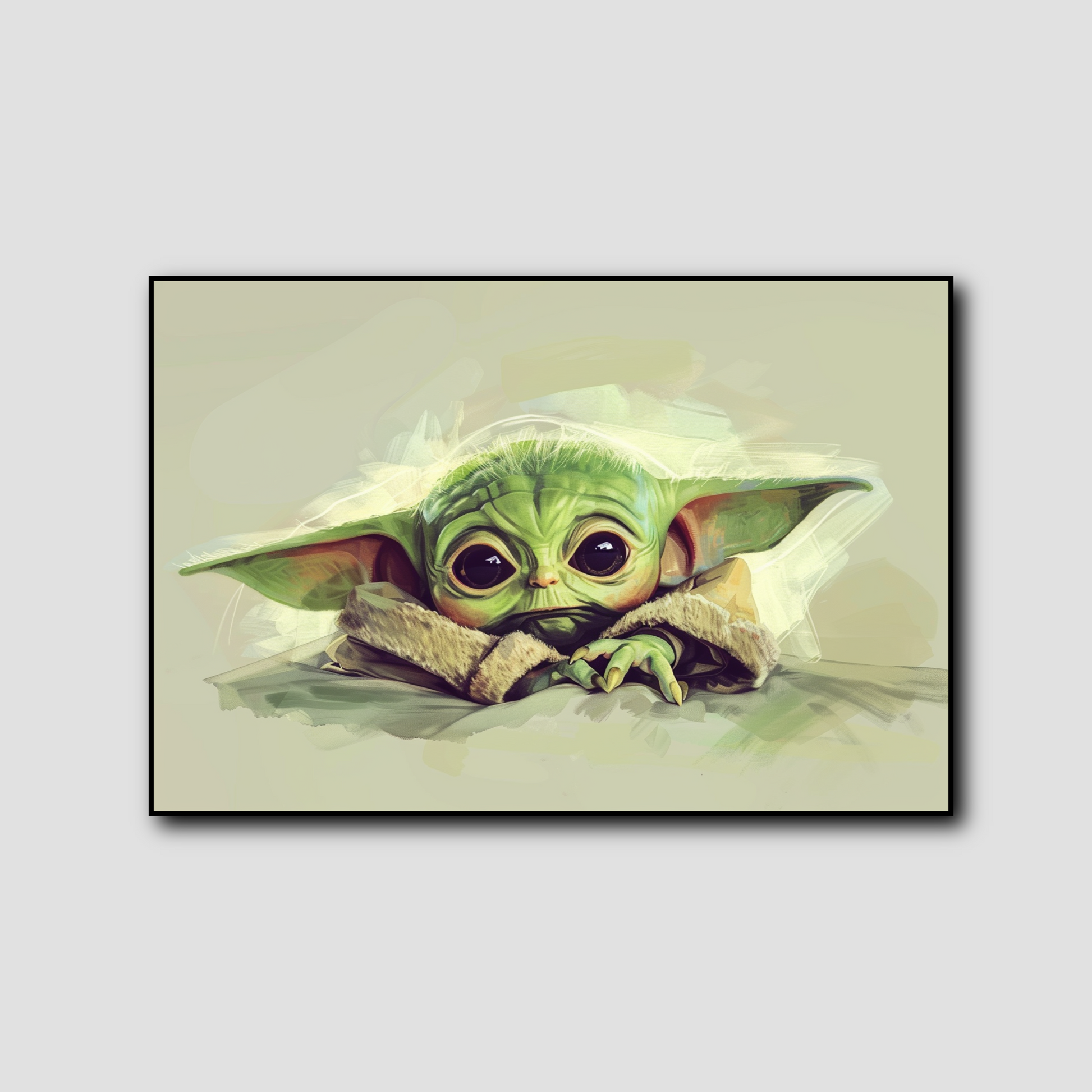 Tableau Bébé Yoda