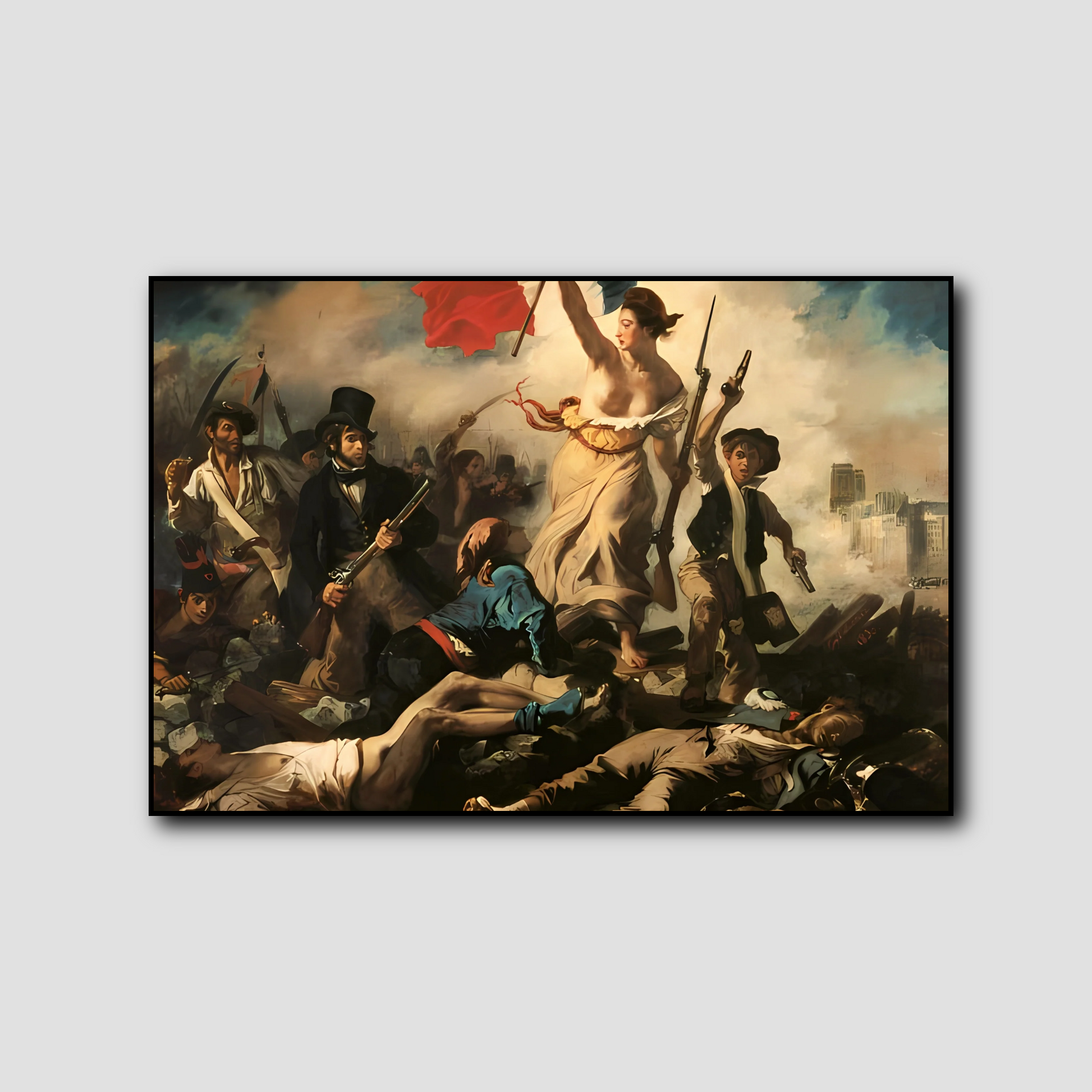 La liberté guidant le peuple - Eugène Delacroix