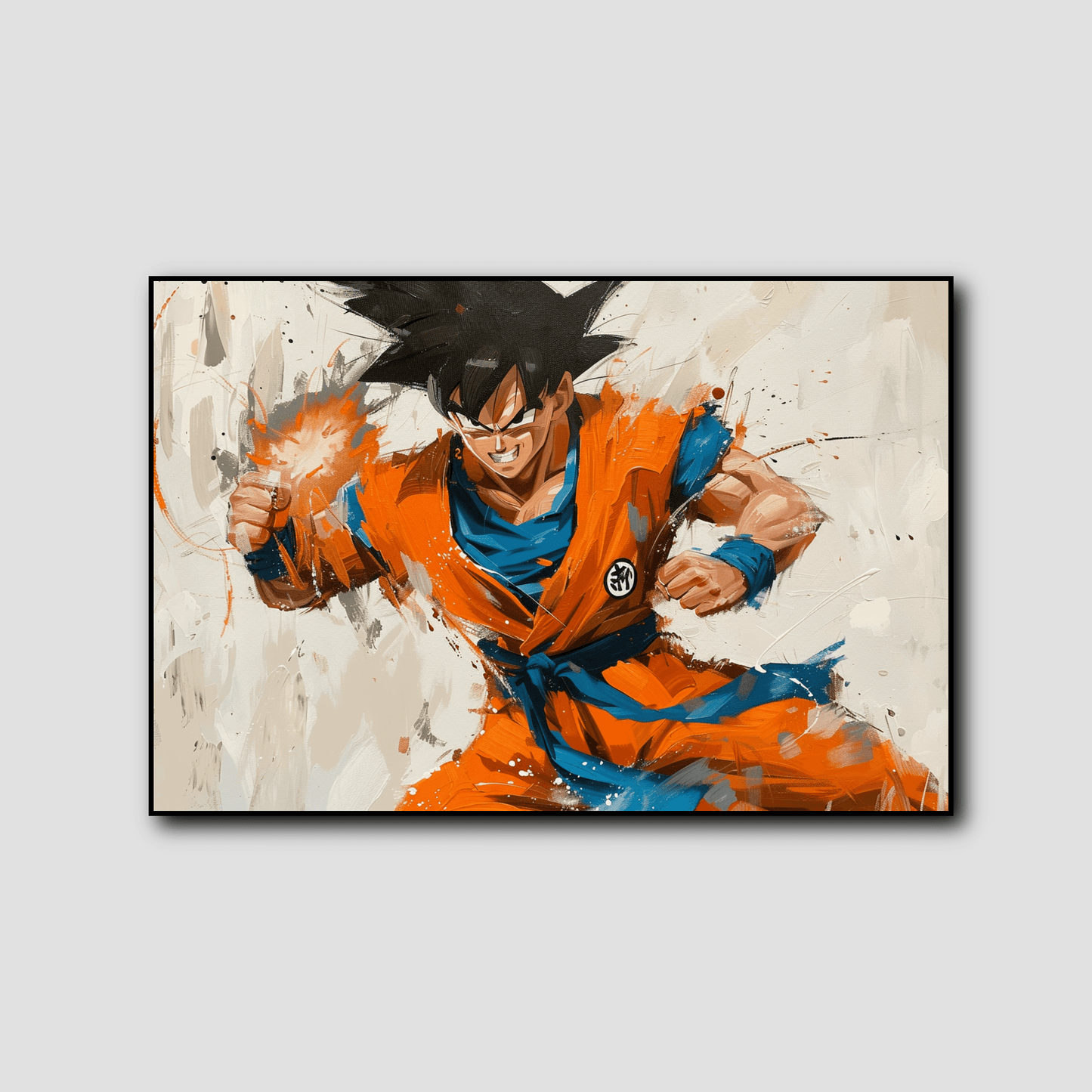 Tableau Dragon Ball Sangoku L'attaque