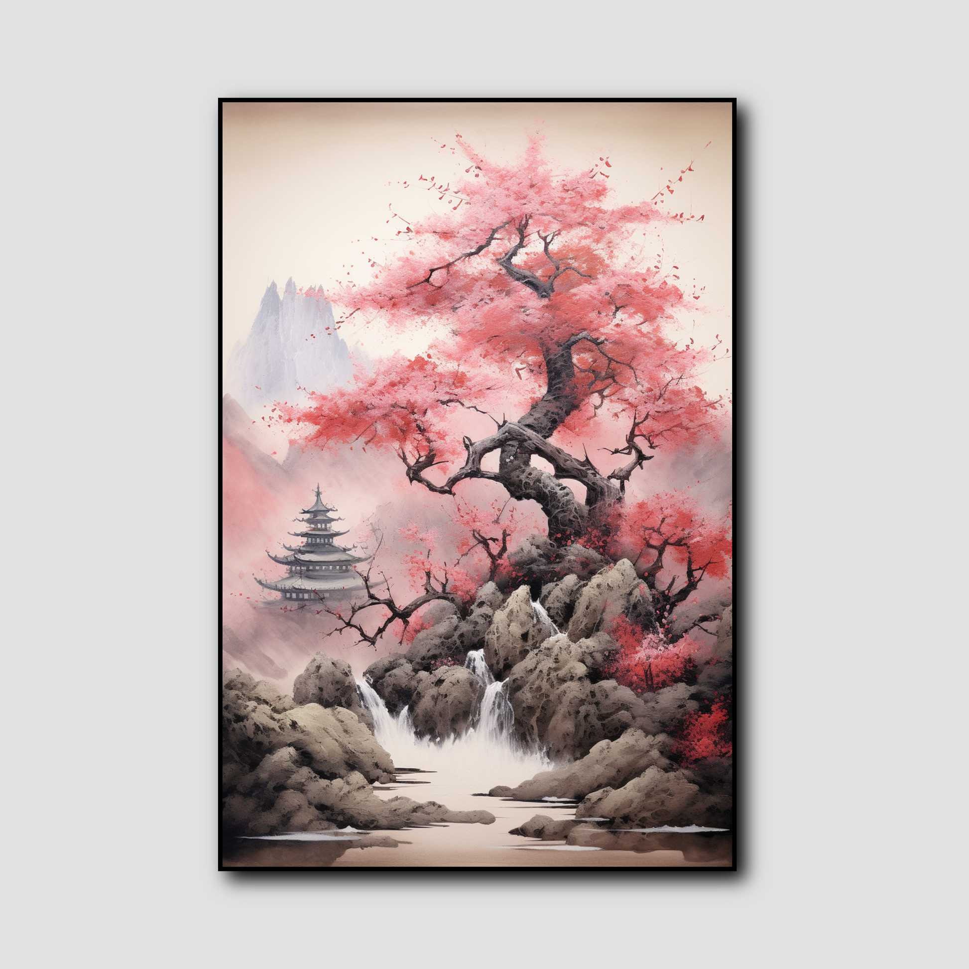 Tableau Arbre Cerisier Japonais