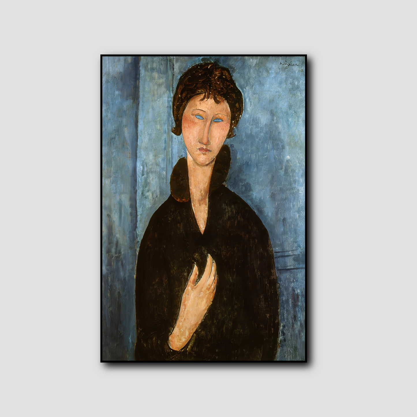 Femme aux yeux bleus - Amadeo Modigliani