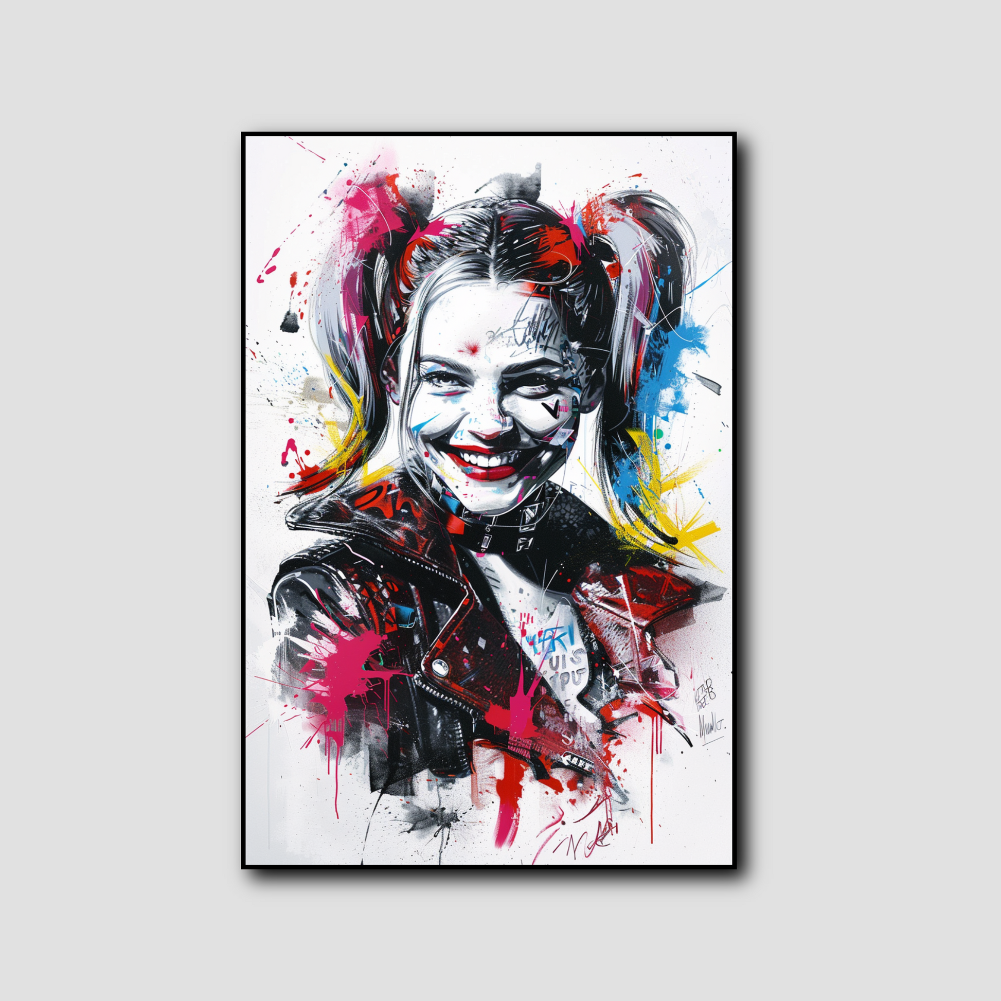 Tableau Harley Quinn Suicide Squad Street art