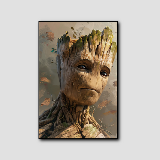 Tableau déco Portrait Groot des gardiens de la galaxie – Marvel