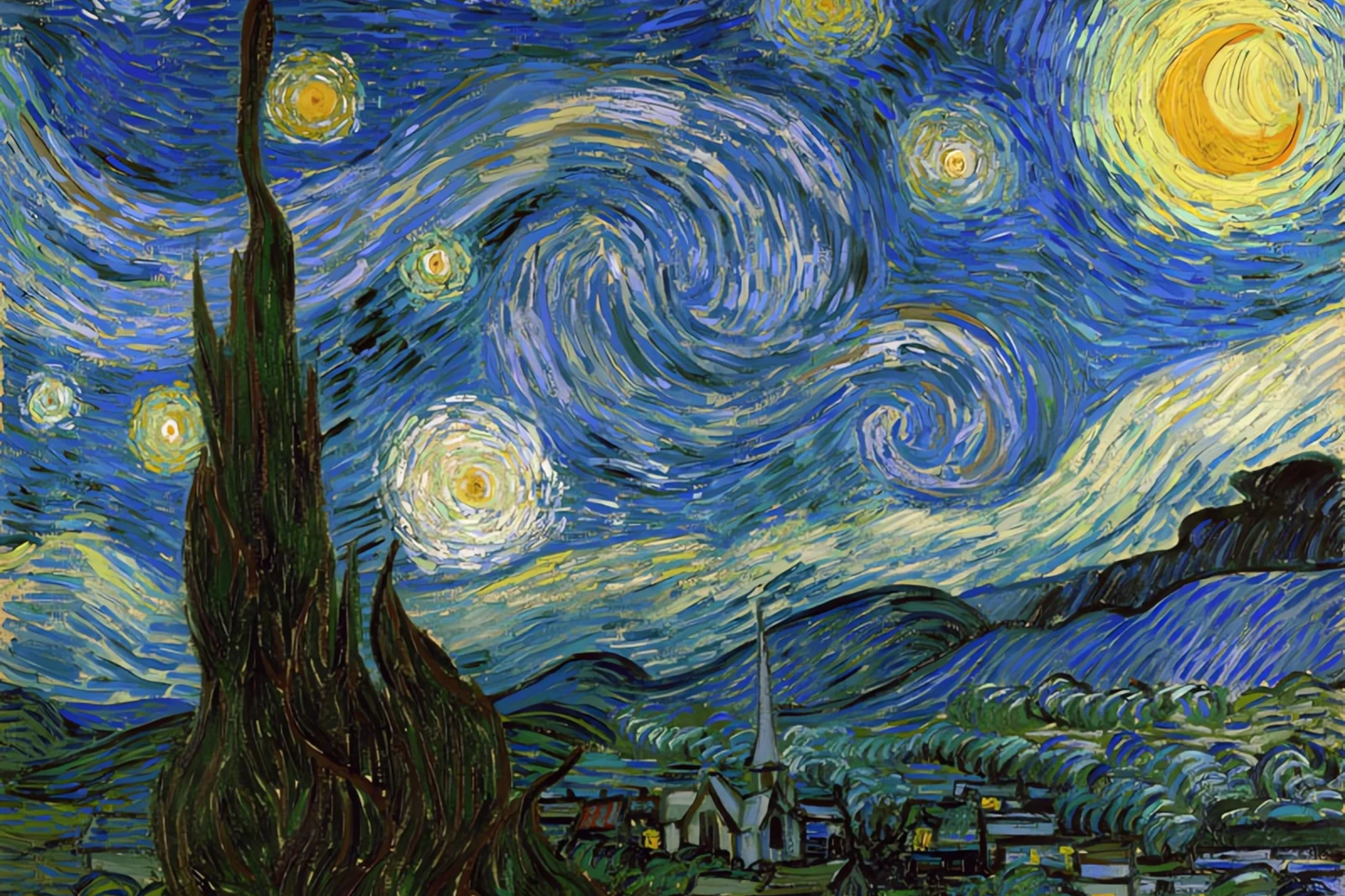 La nuit étoilée - Vincent Van Gogh