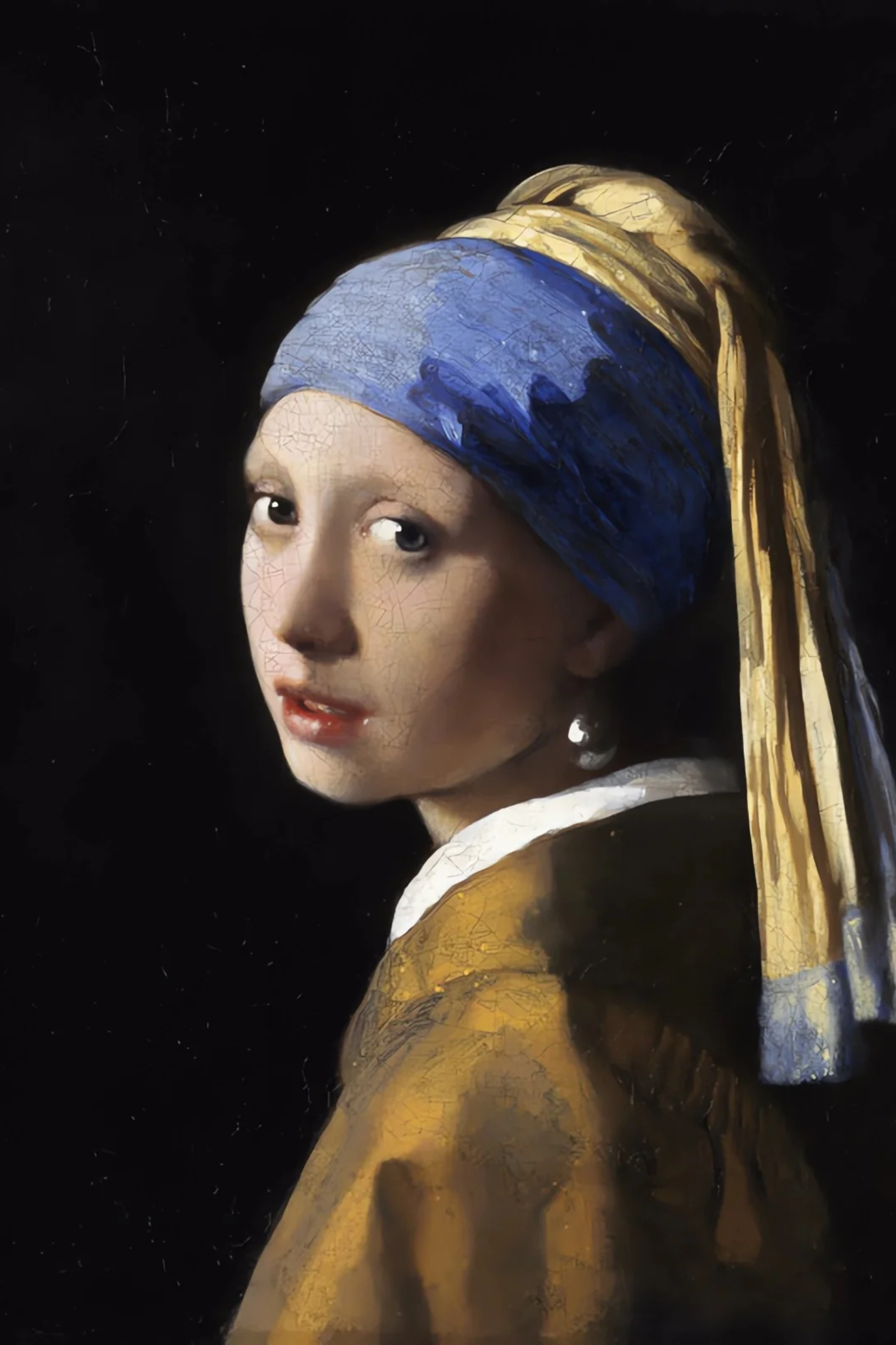 Jeune fille à la perle - Johannes Vermeer