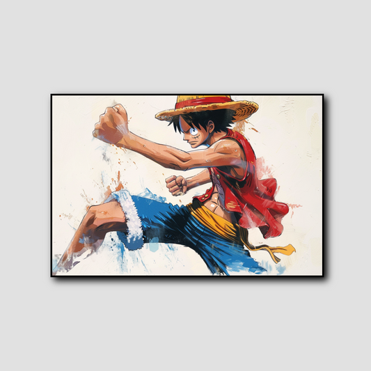 Tableau One Piece Luffy Power