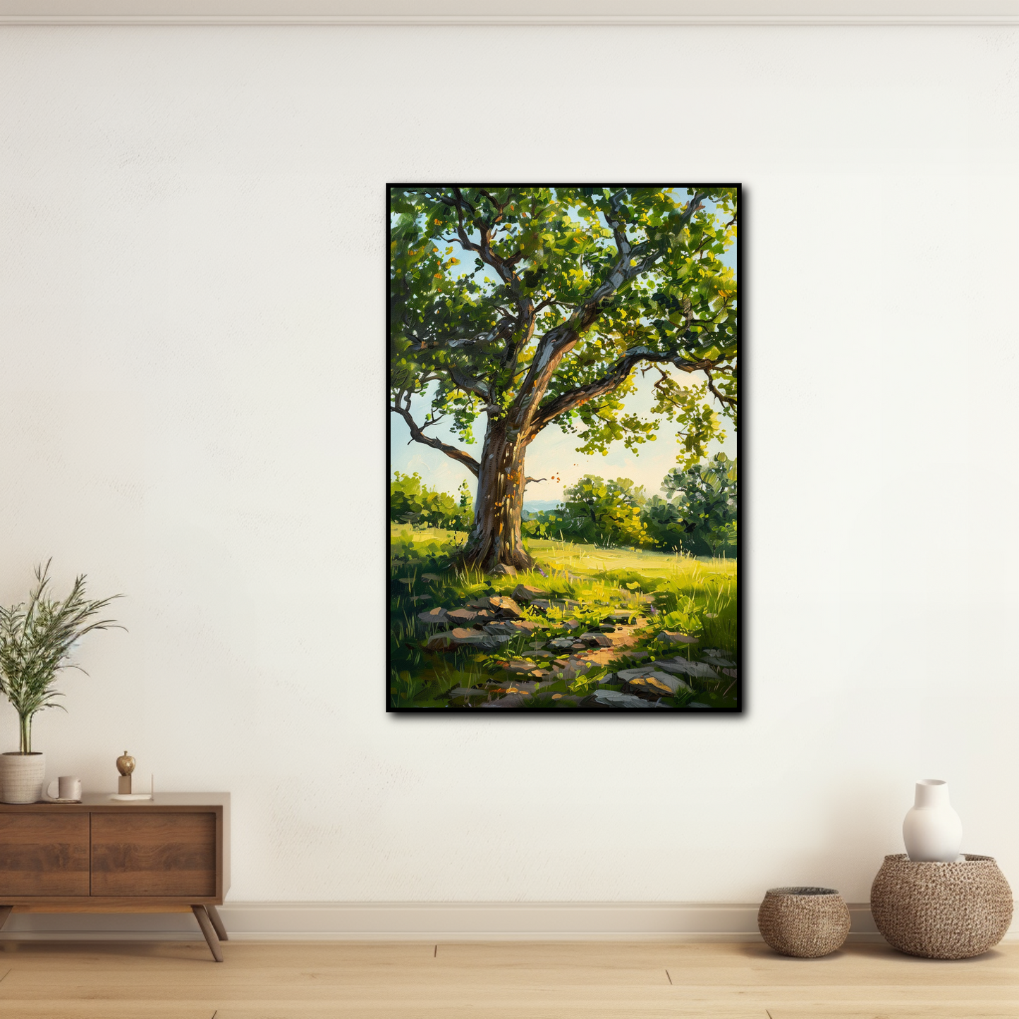 Tableau Arbre Vert