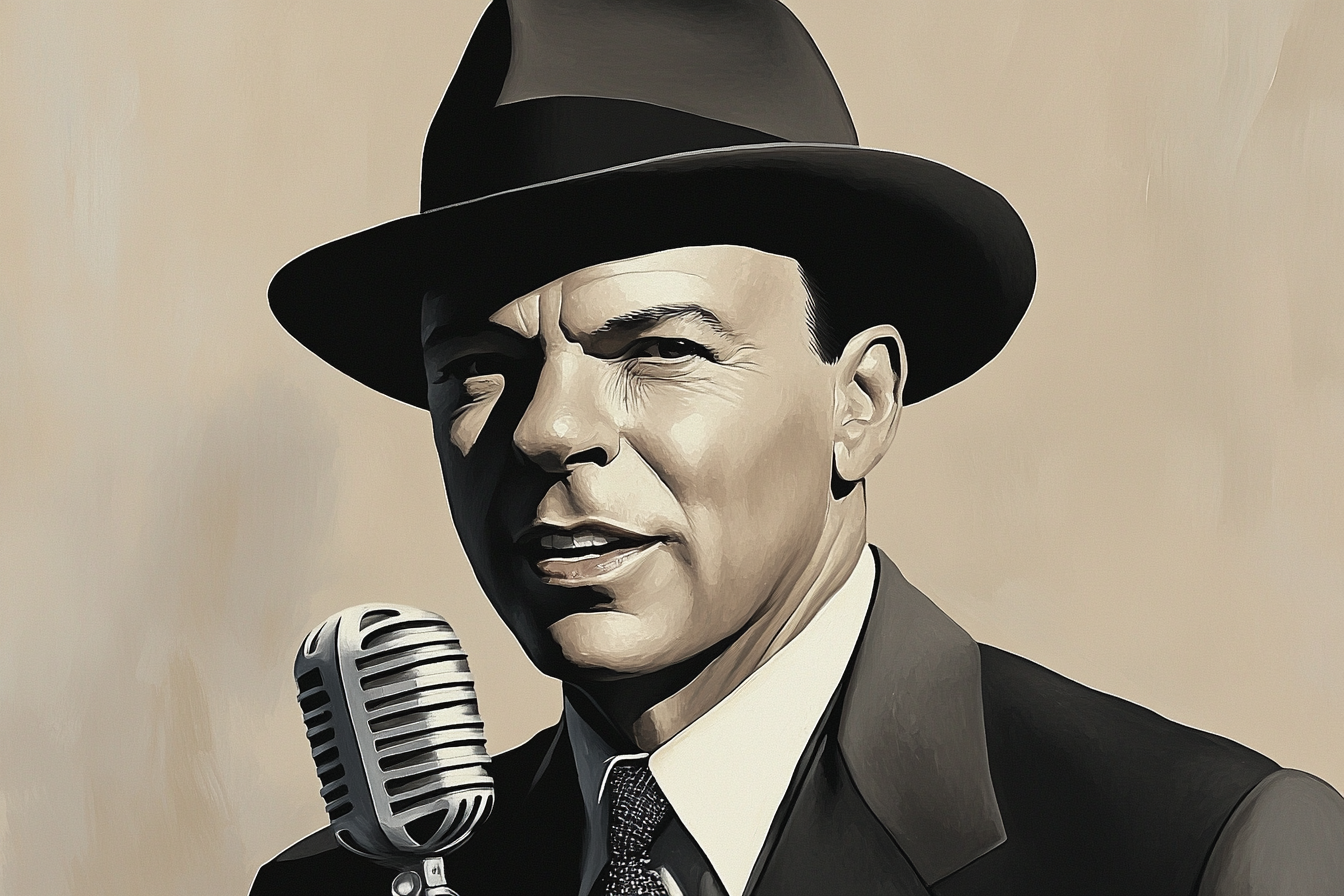 Tableau Frank Sinatra Crooner