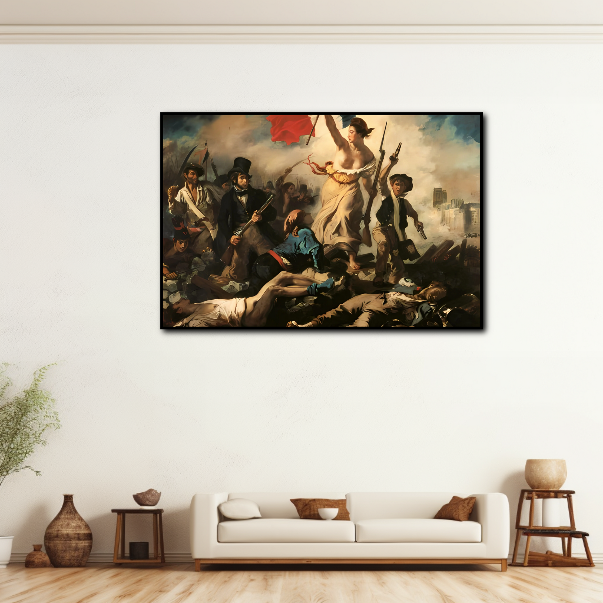 La liberté guidant le peuple - Eugène Delacroix