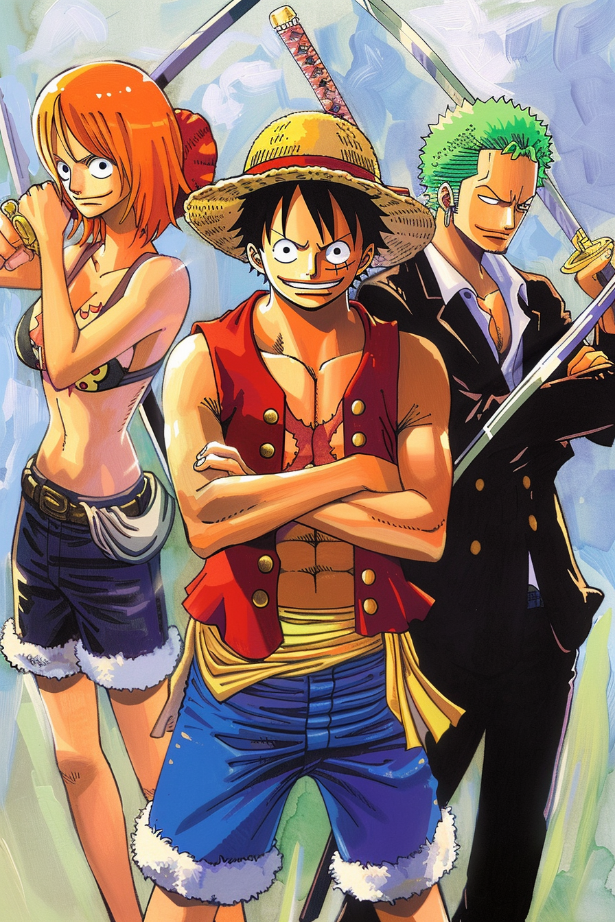 Tableau One Piece Héros de la Grand Line