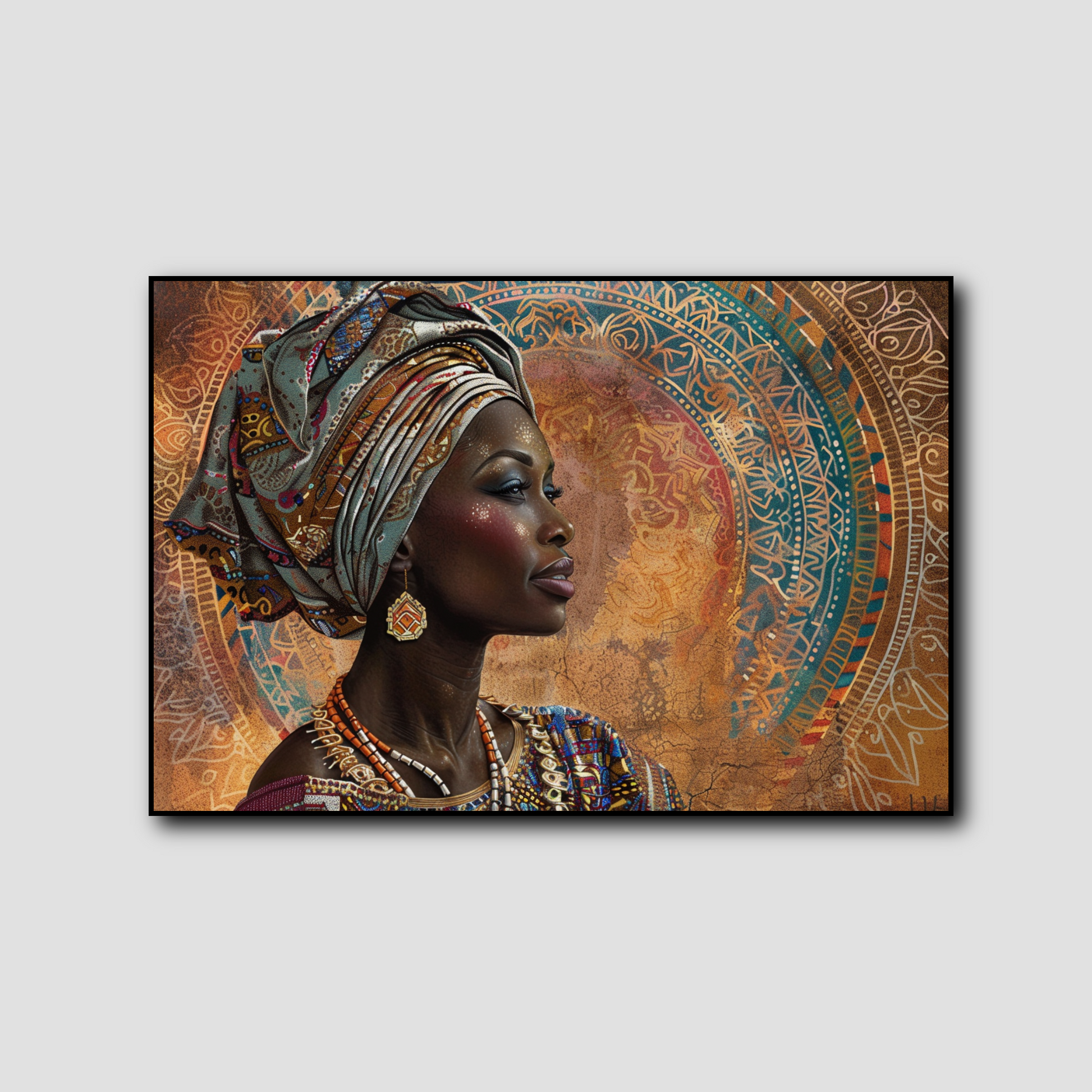 Tableau Femme Africaine