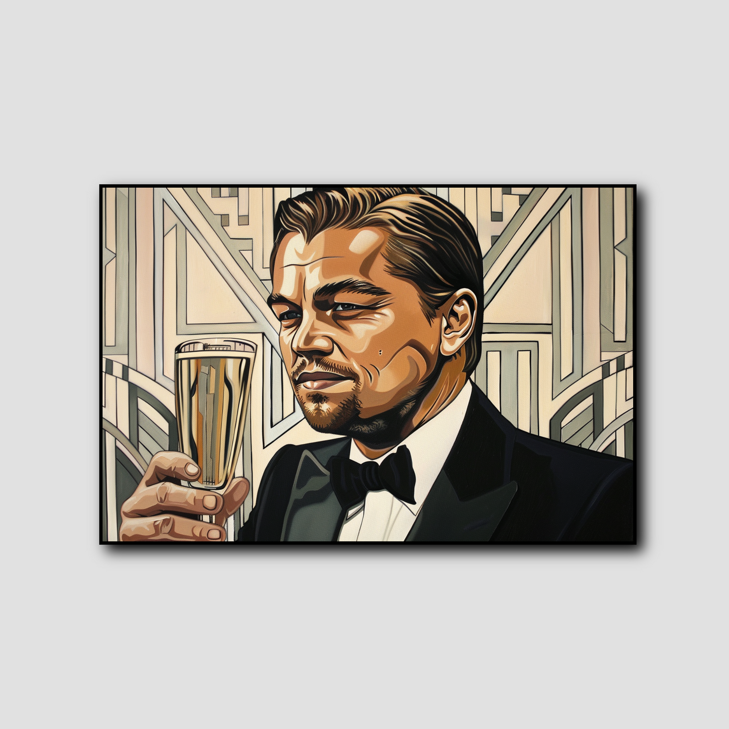 Tableau Leonardo DiCaprio Gatsby