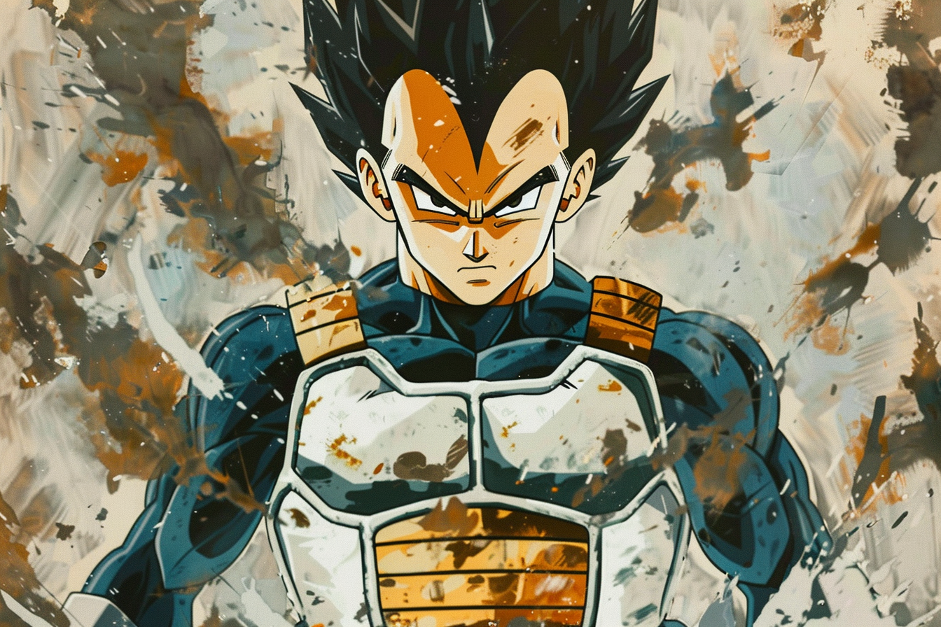 Tableau Dragon Ball Vegeta