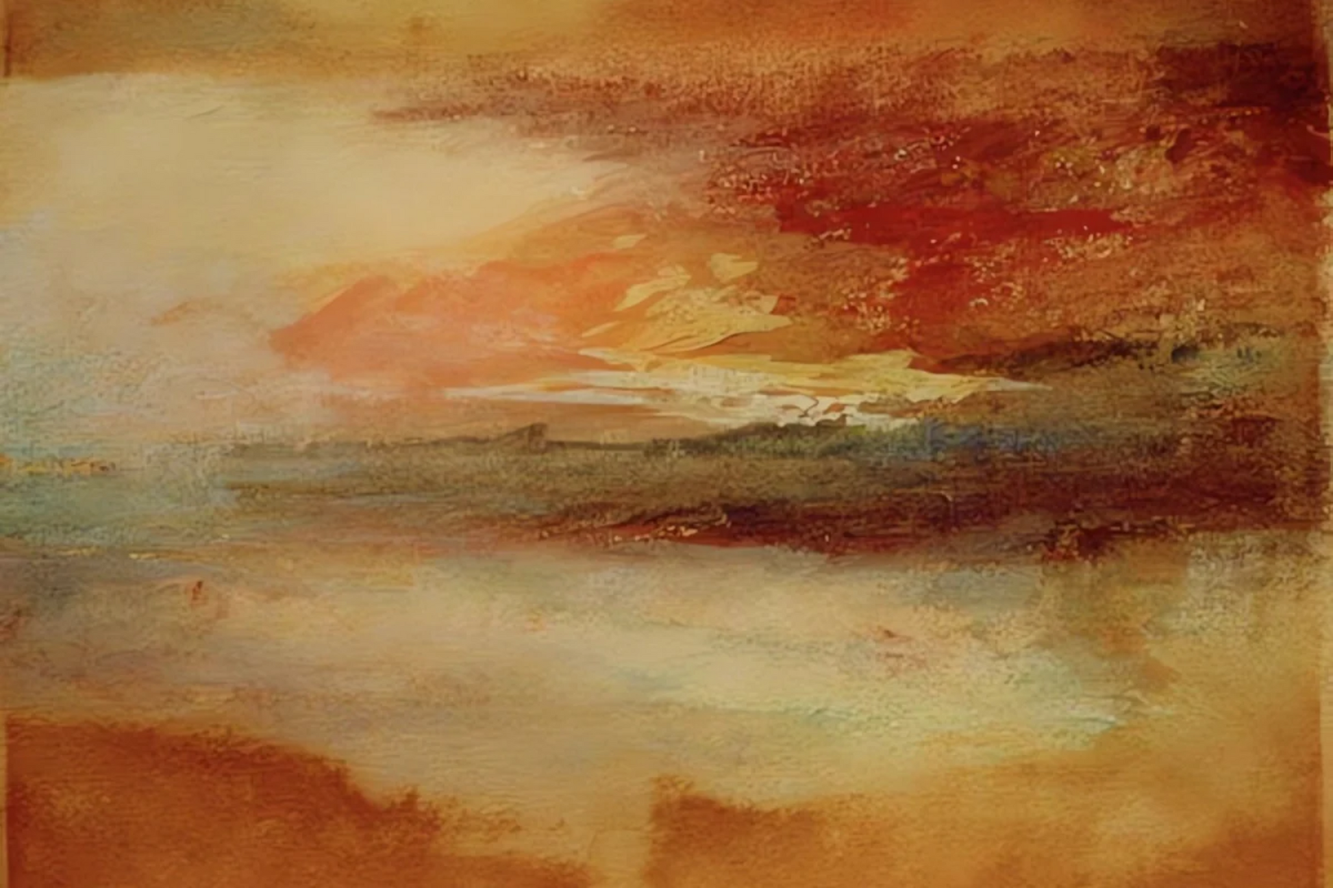 Coucher de soleil à Margate - William Turner