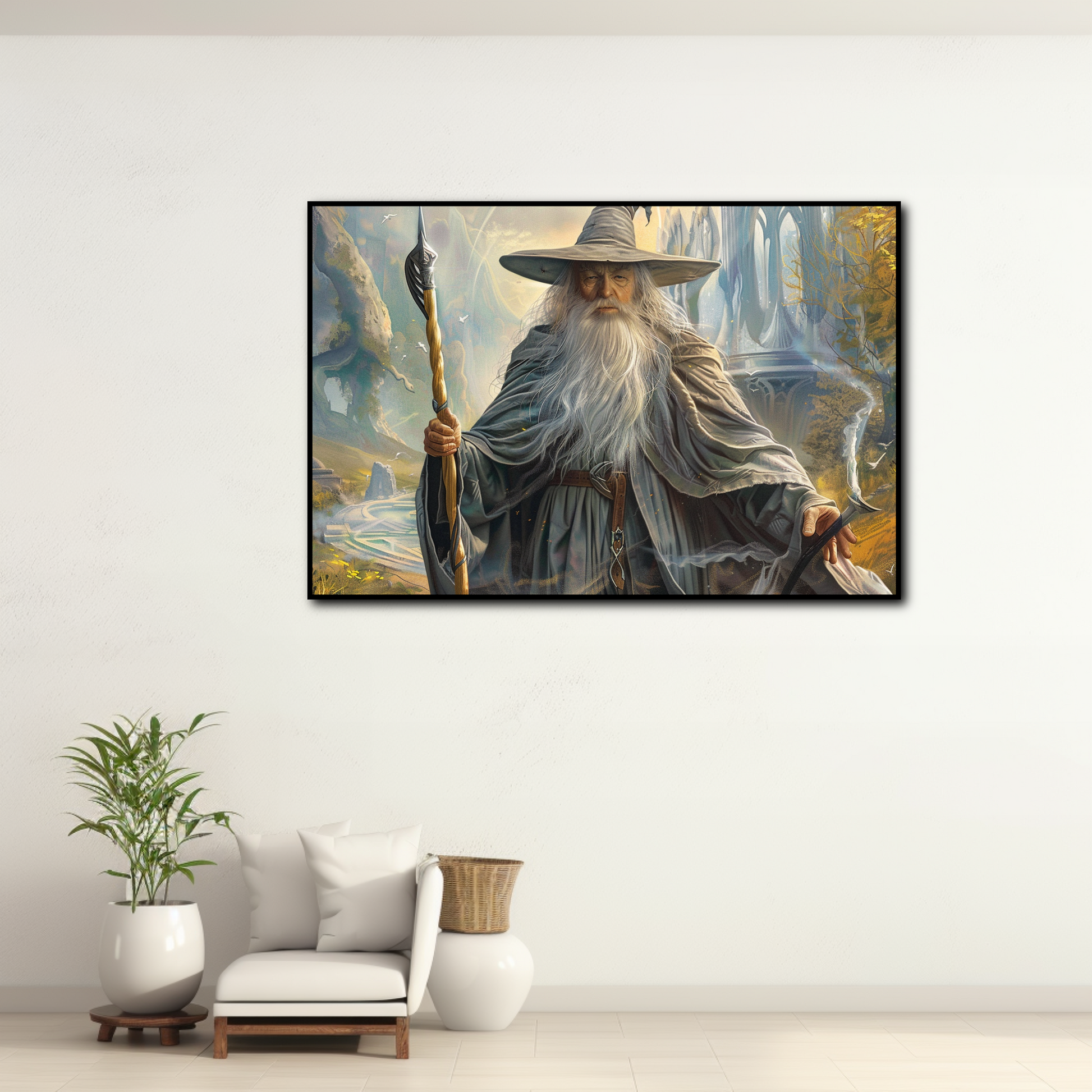 Tableau Seigneur des Anneaux Gandalf