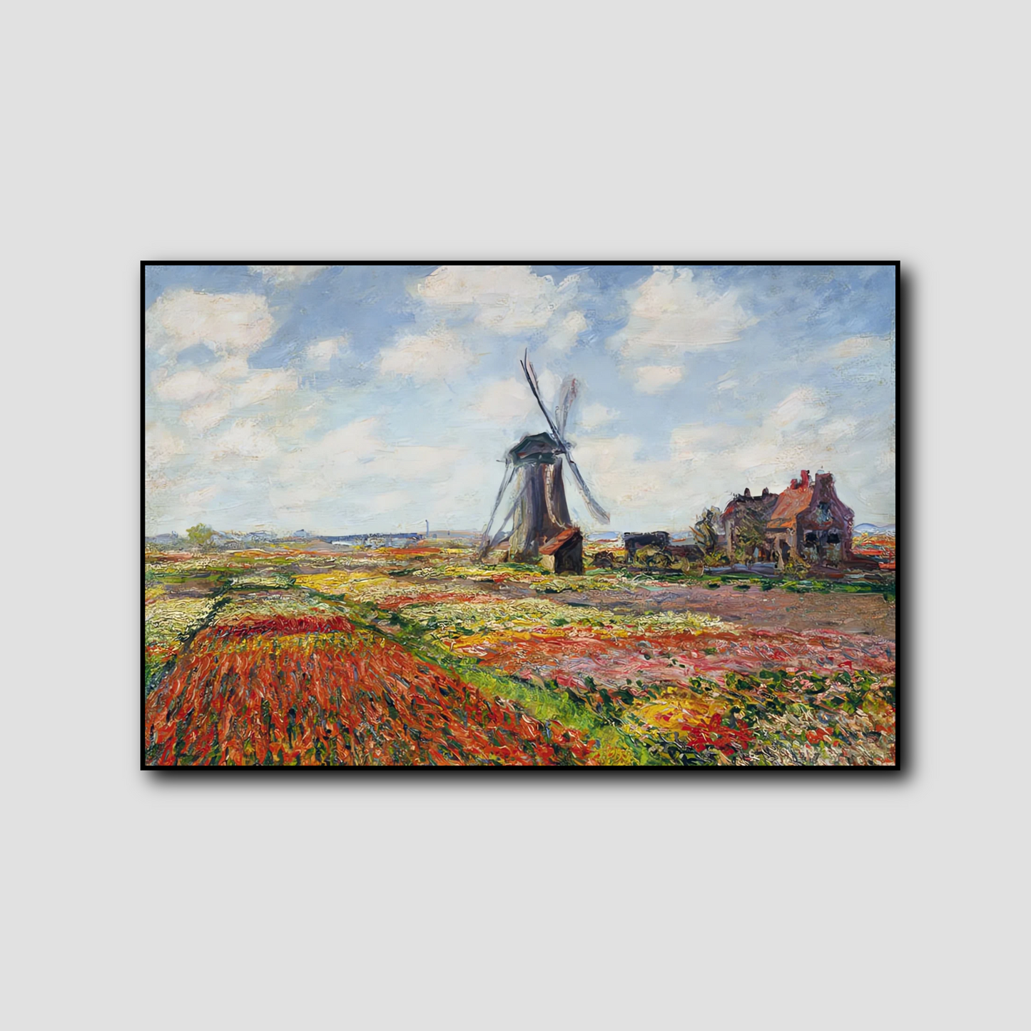 Champs deTulipes - Claude Monet