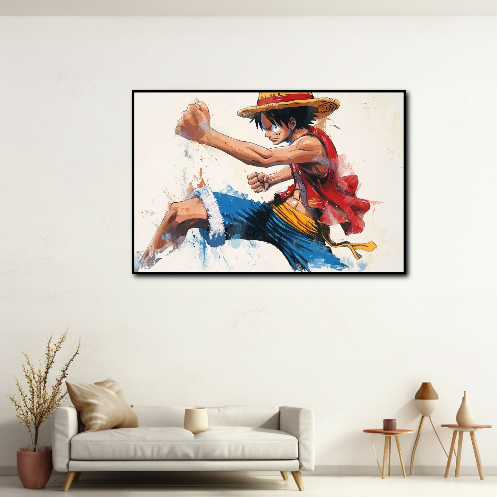 Tableau One Piece Luffy Power