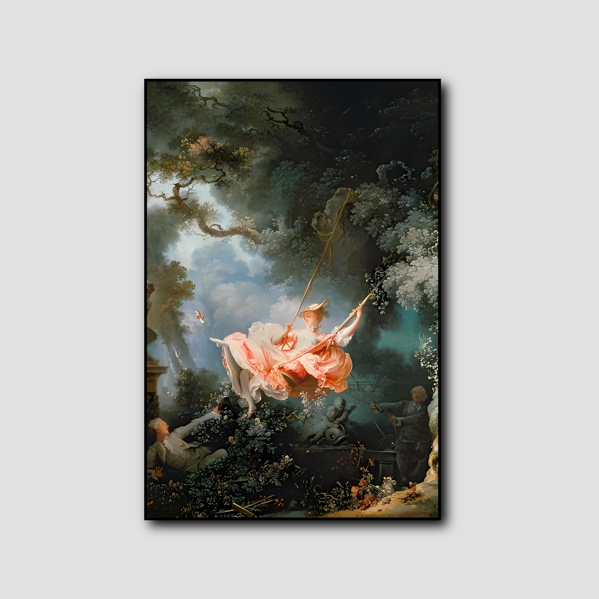 L'oscillation - Jean Honoré Fragonard