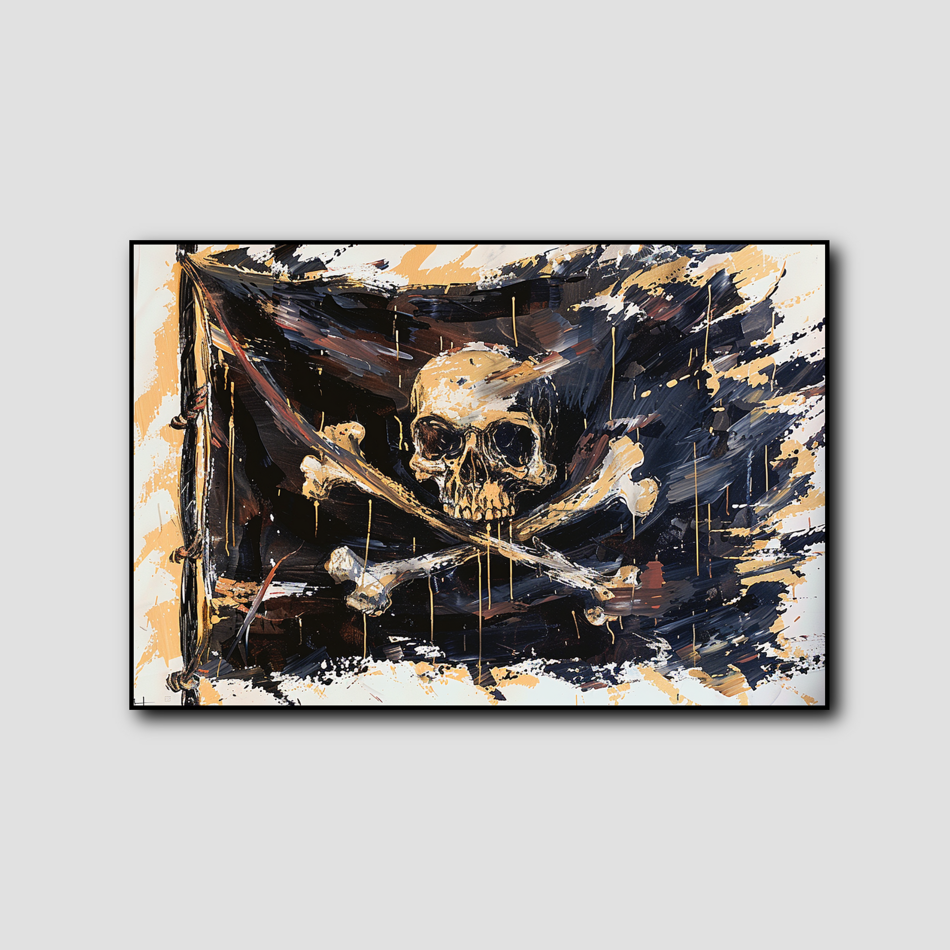 Tableau Le Drapeau Pirate