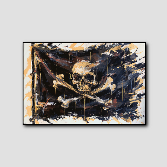 Tableau Le Drapeau Pirate