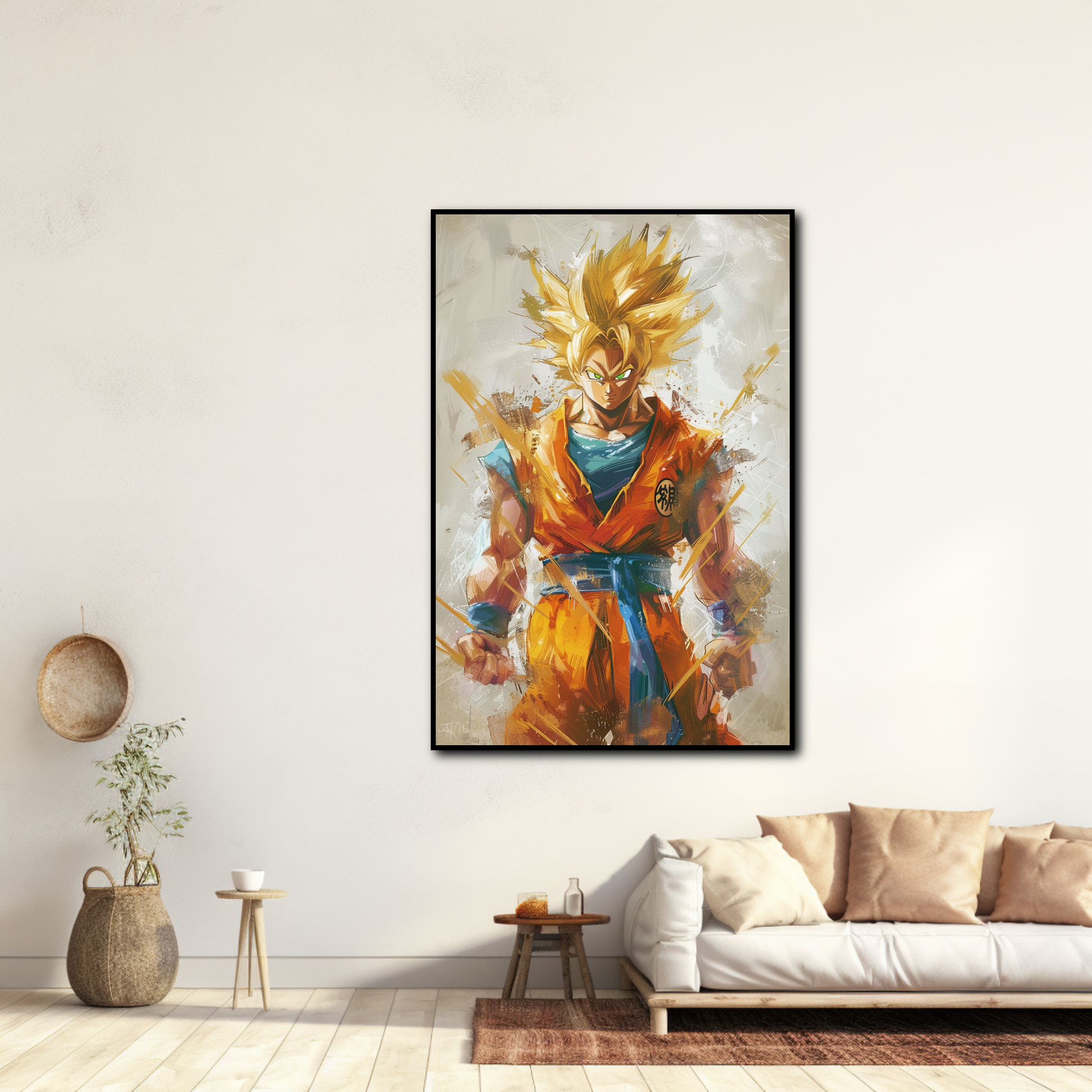 Tableau Dragon Ball Sangoku Saiyan