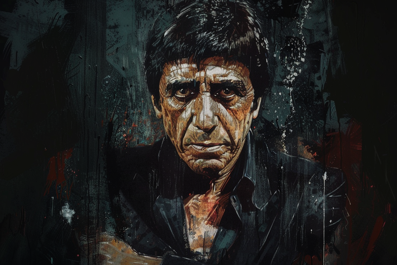 Tableau Scarface Al Pacino