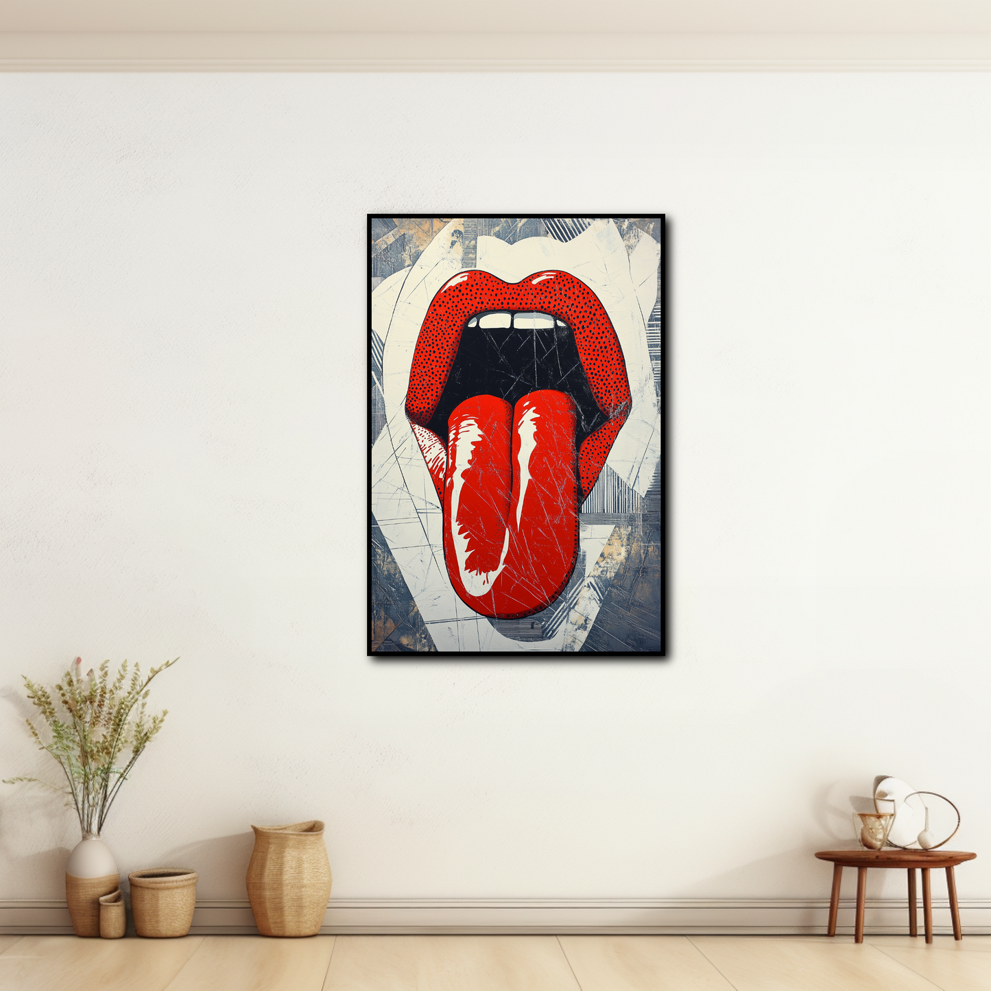 Tableau The Rolling Stones Tongue