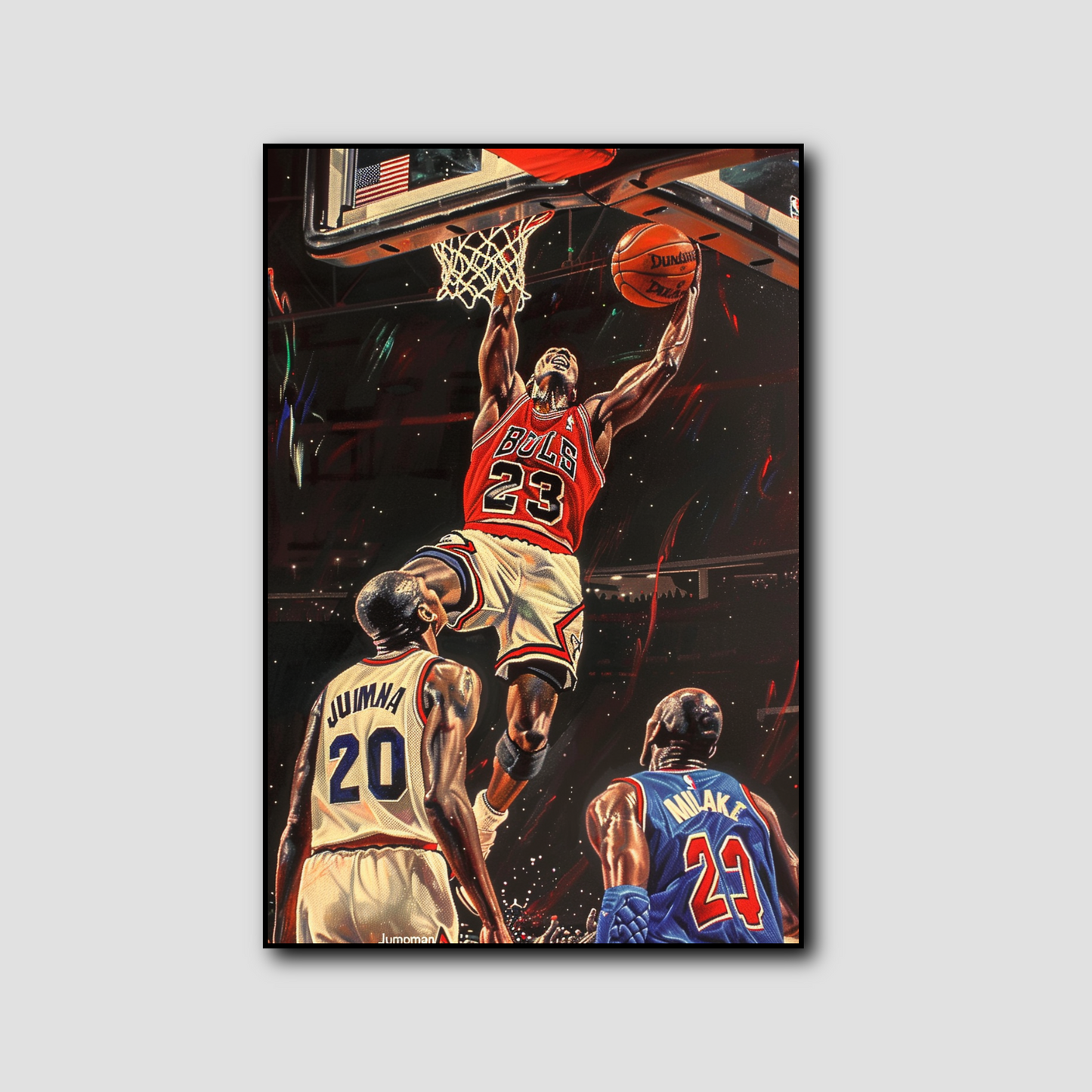 Tableau Michael Jordan Dunk