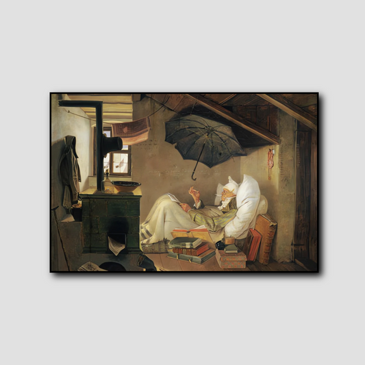 Le pauvre poête - Carl Spitzweg