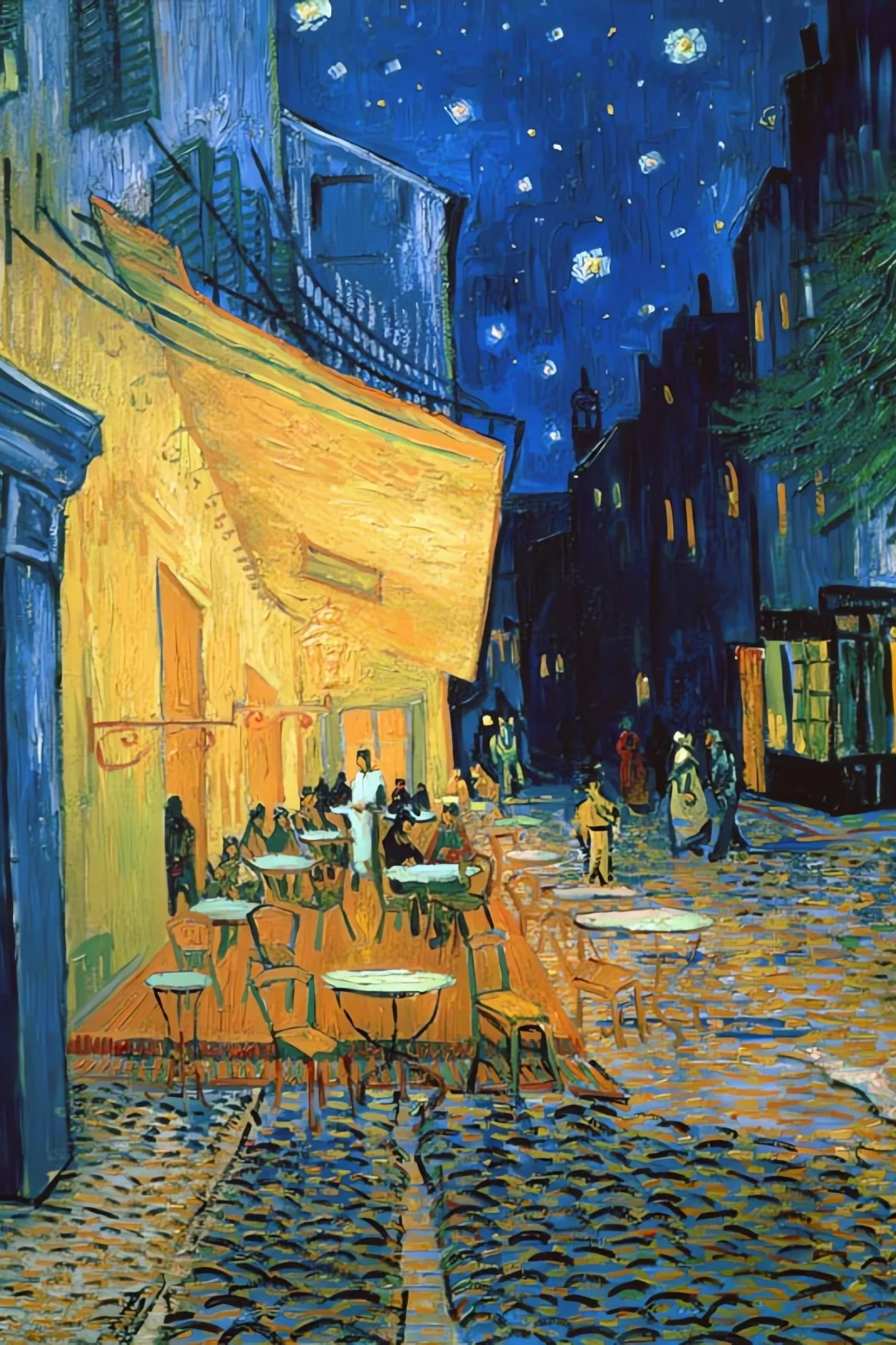 Terrasse de café de nuit - Vincent Van Gogh