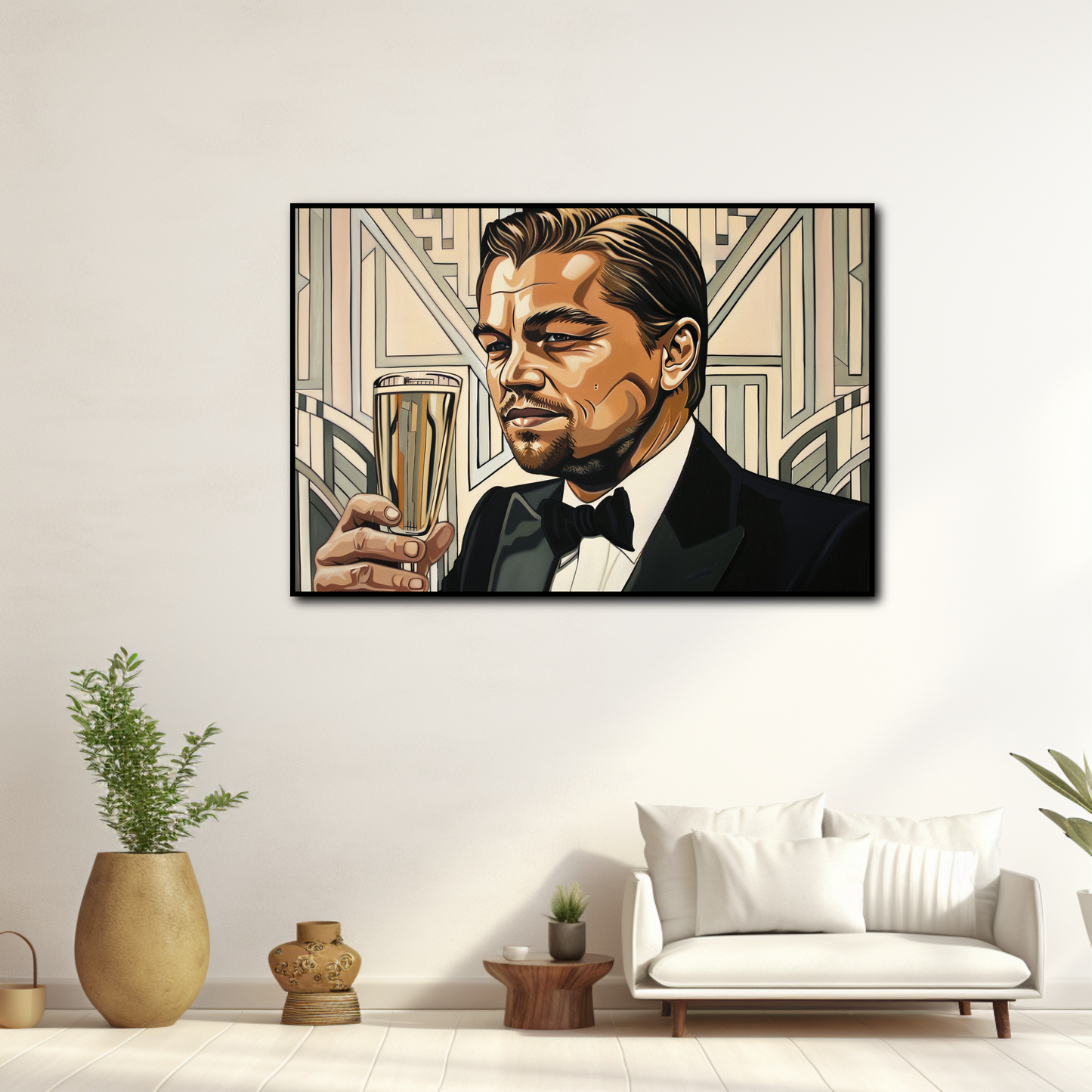 Tableau Leonardo DiCaprio Gatsby