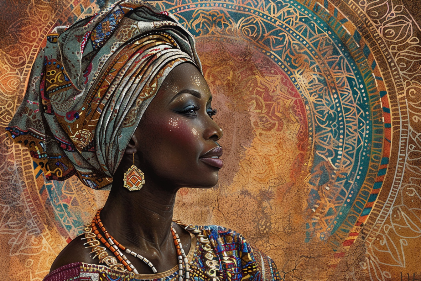 Tableau Femme Africaine