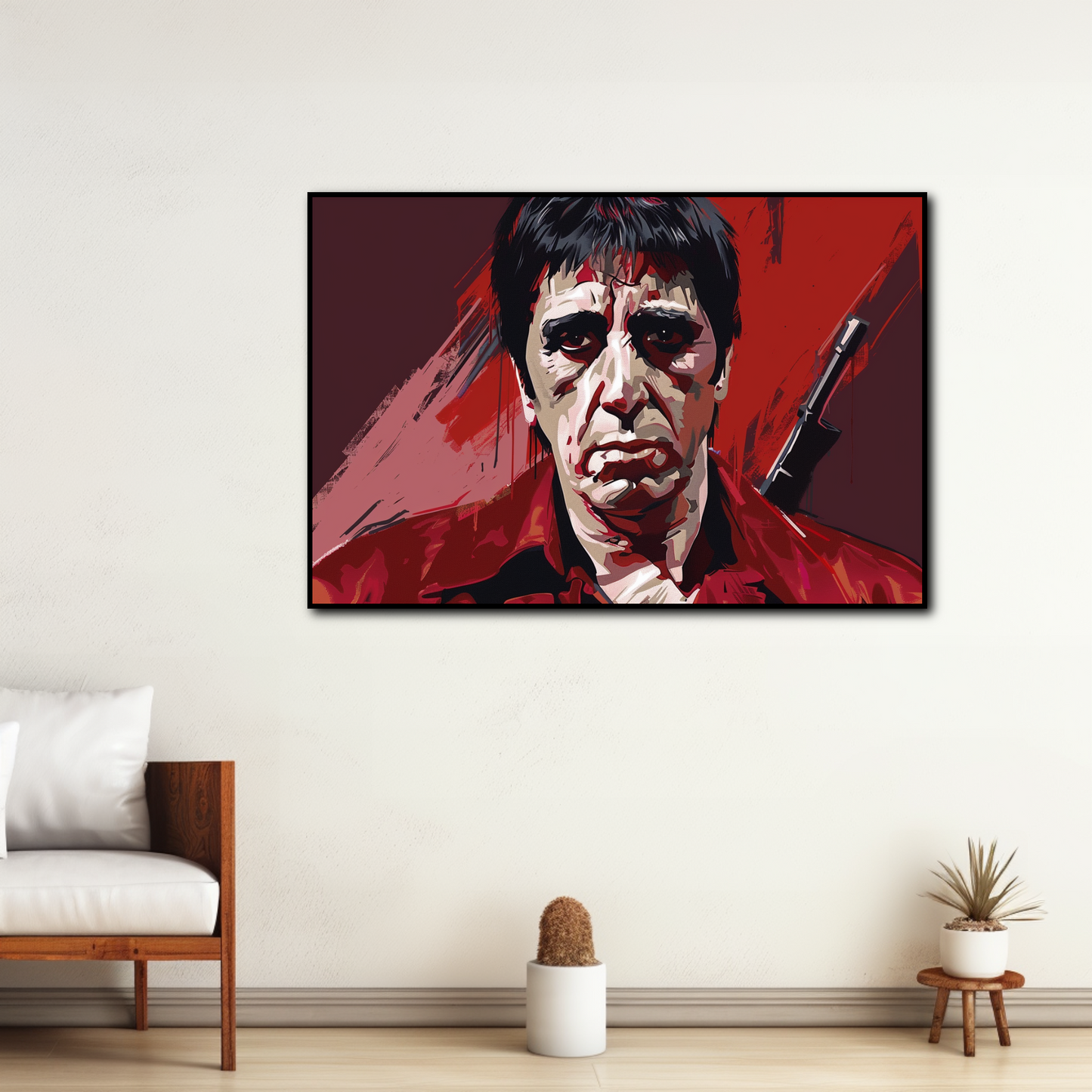 Tableau Al Pacino Scarface