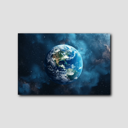 Tableau Terre depuis l’Espace