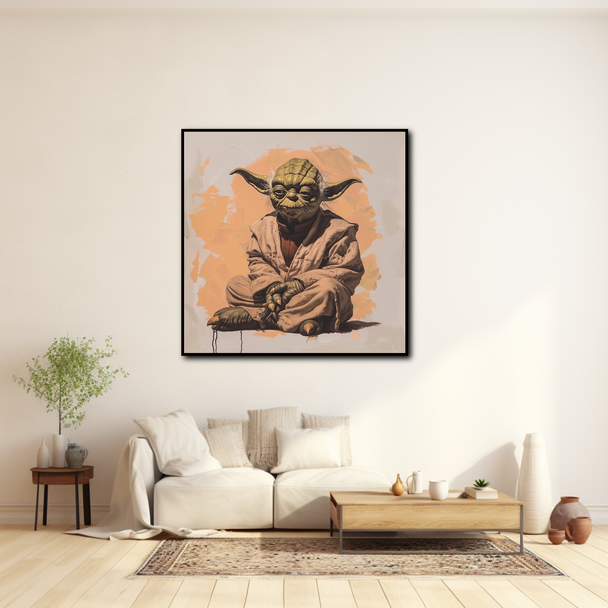 Tableau Star Wars Yoda