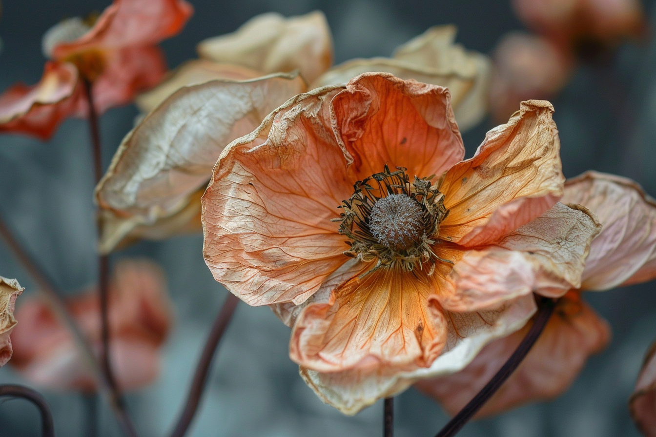 Tableau Fleur Séchée