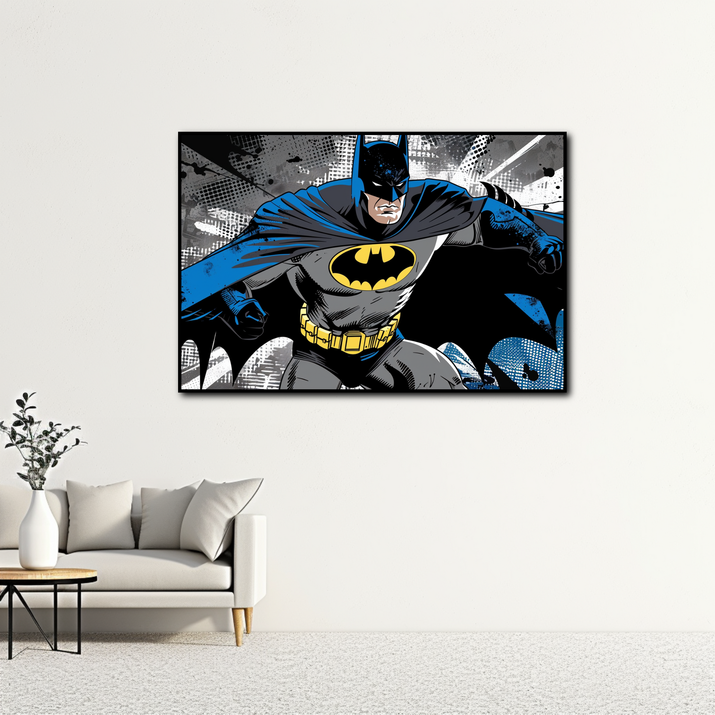 Tableau Batman super héros Dc Comics Pop Art