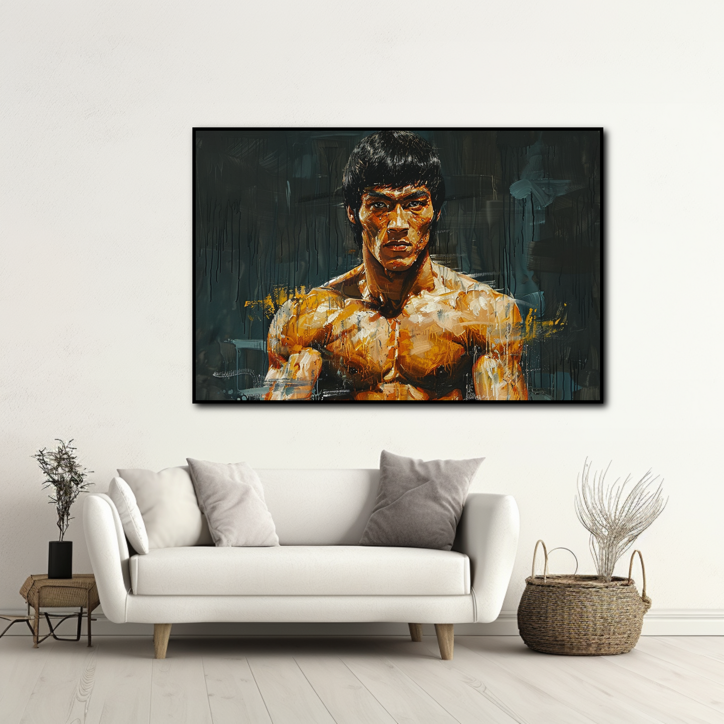 Tableau Bruce Lee Art