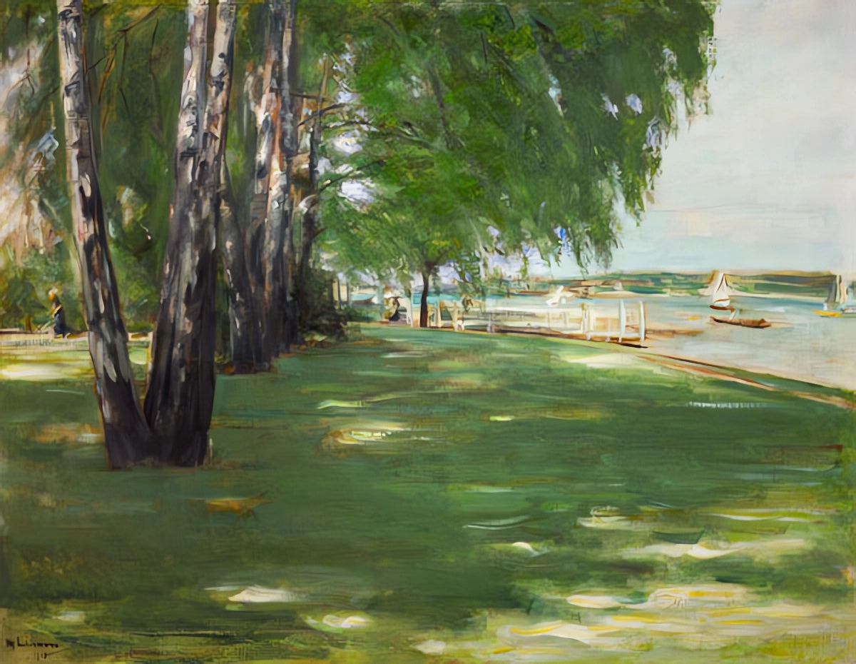 Le jardin de l'artiste dans Wannsee - Max Liebermann