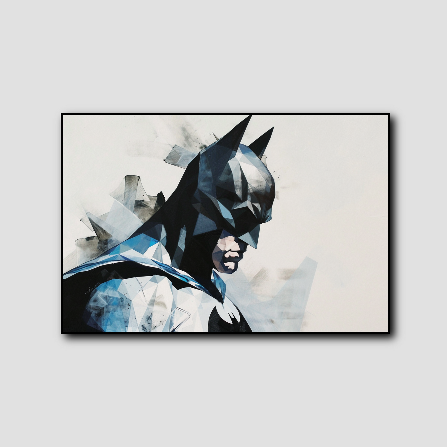 Tableau déco Batman super héros Dc Comics Polygonal